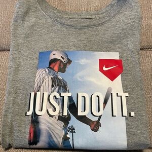 Nike Gray Baseball Graphic Kid’s Tee